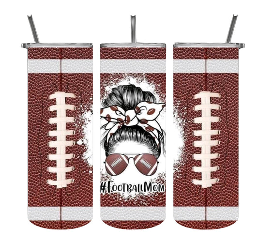 Football Mom 20oz Tumbler