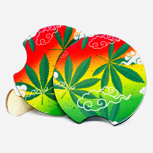 Leaf Car Coaster