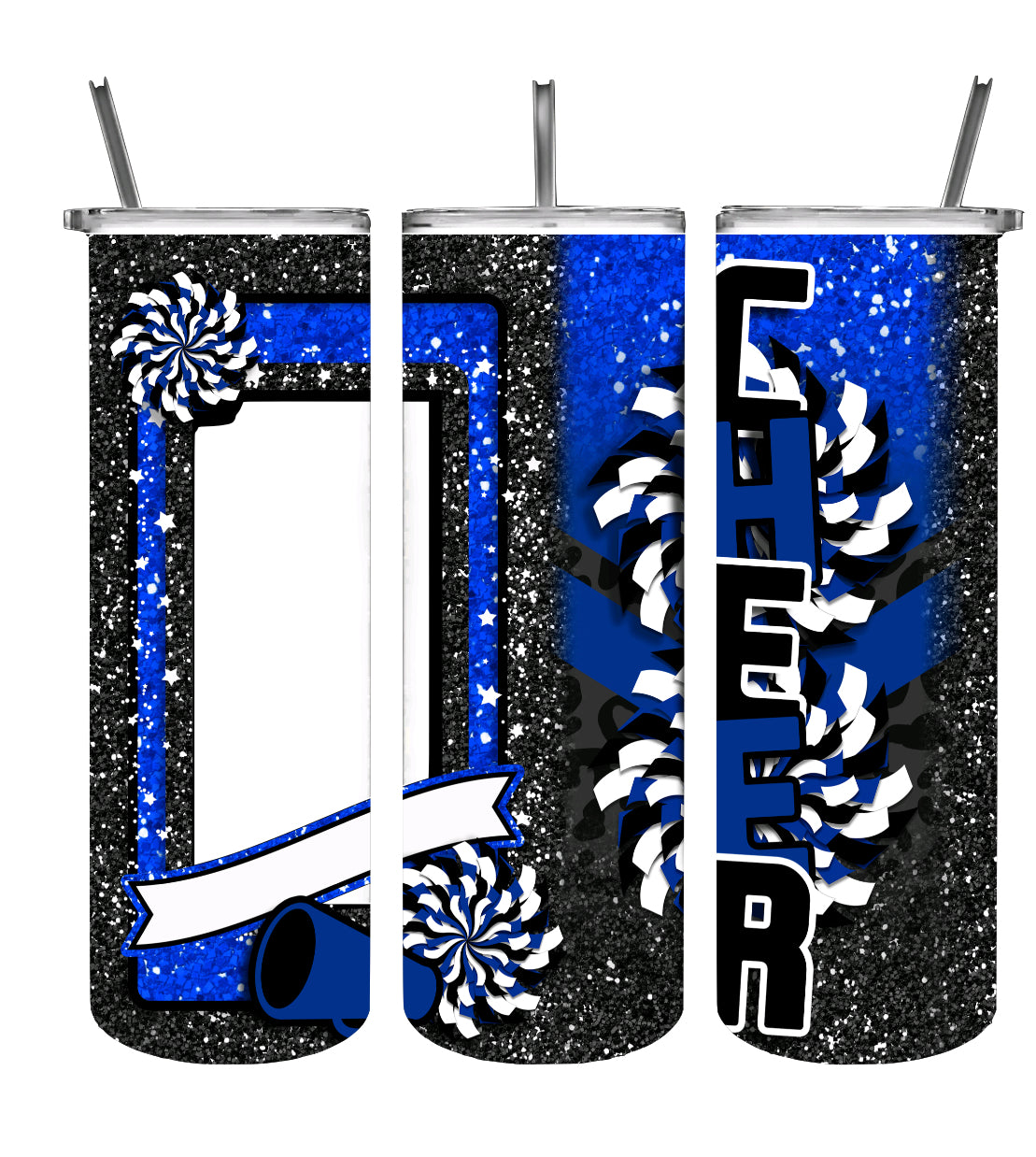 Cheer Photo Tumbler