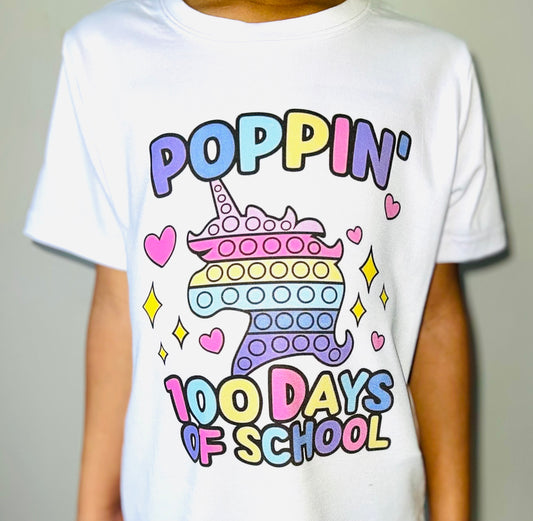 100th Day of School Pop-It Tshirt