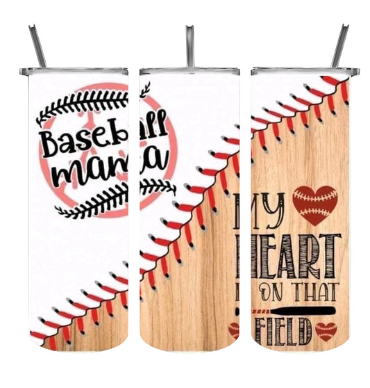 Baseball Mama 20oz Tumbler