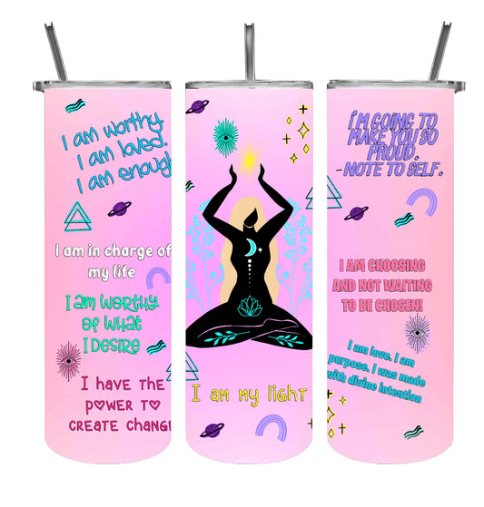 Affirmations 20oz Tumbler