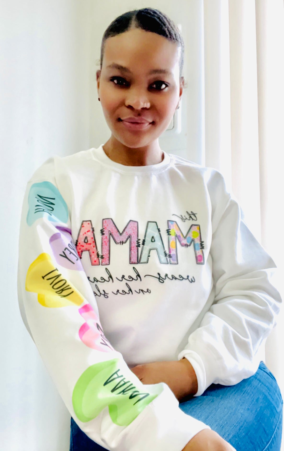 Mama Pullover Sweatshirt