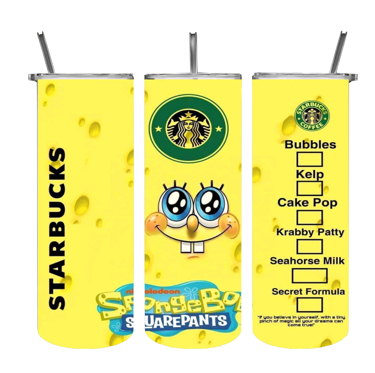 Spongbucks Coffee Tumbler