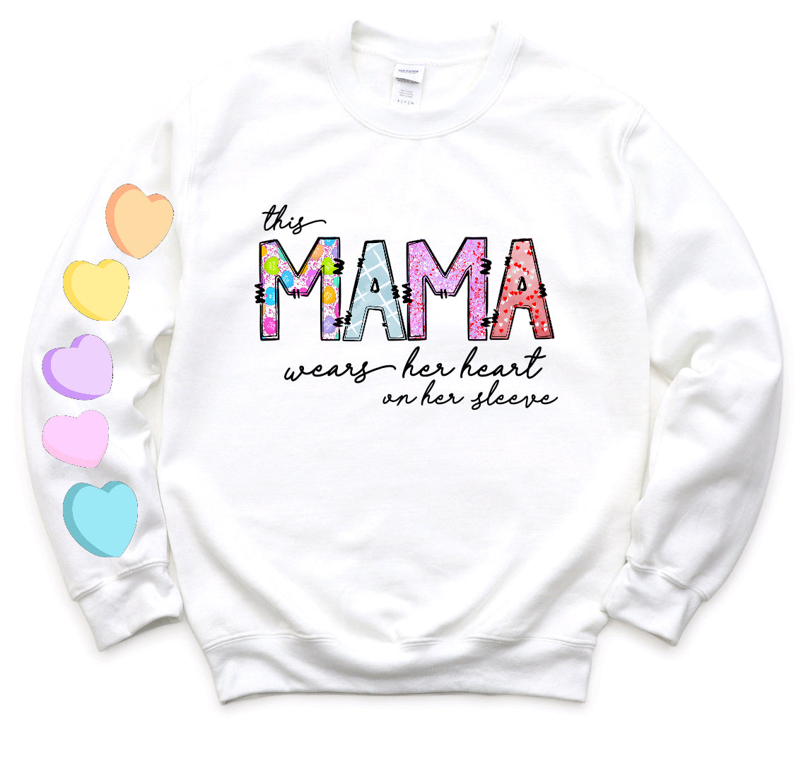 Mama Pullover Sweatshirt