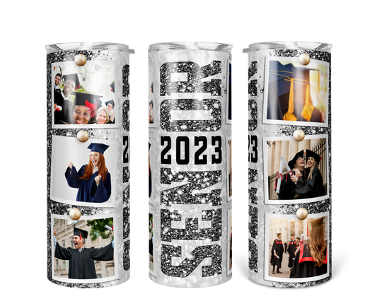 Senior 2023 Photo Tumbler