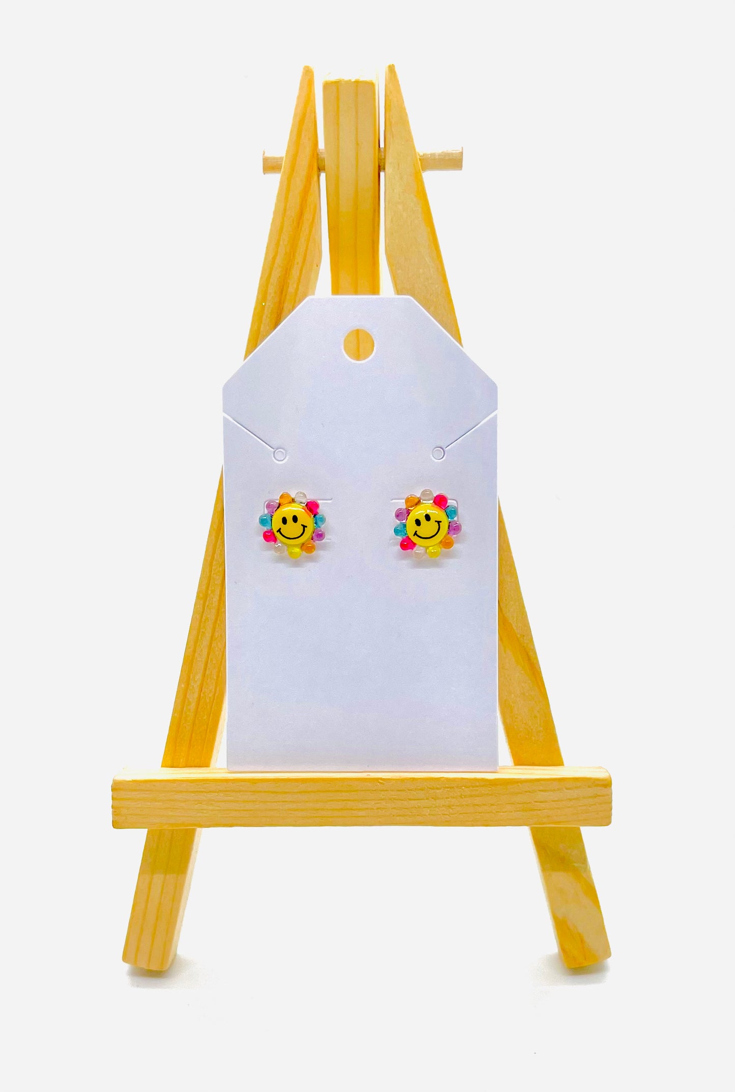 Smiley Rainbow Earrings